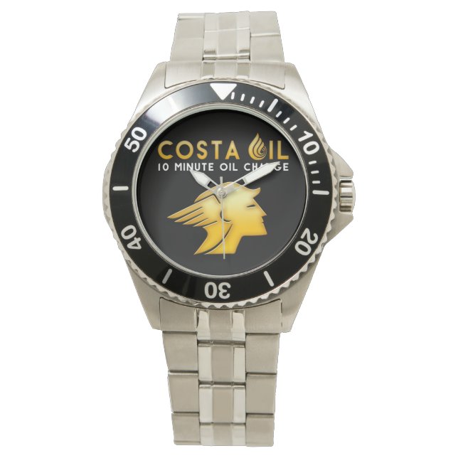 Relógio Costa Oil Silver Watch (Frente)
