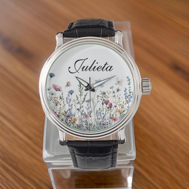 Relógio Costume Floral eWatch, presente para ela, mãe, mul (floral smartwatch band, graduation gift for her, Christmas gift for women, birthday present for mom)