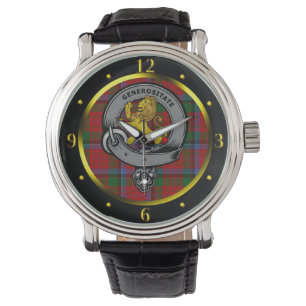Relógio Crachá Nicolson Clan & Tartan Watch