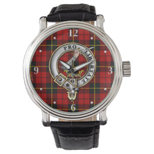 Relógio Crachá Wallace Clan & Tartan Watch