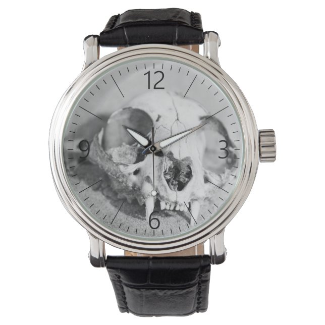 Relógio Crânio animal (Frente)