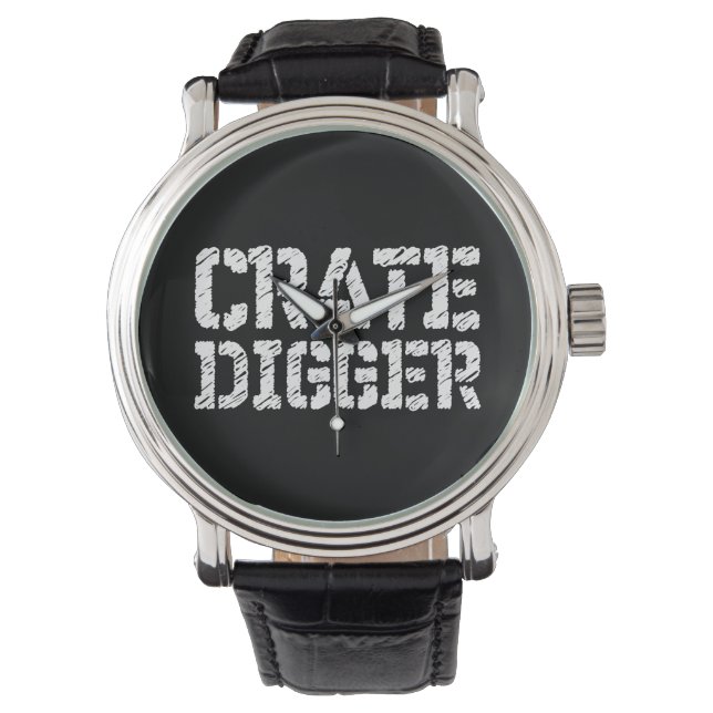 Relógio Crate Digger (Frente)