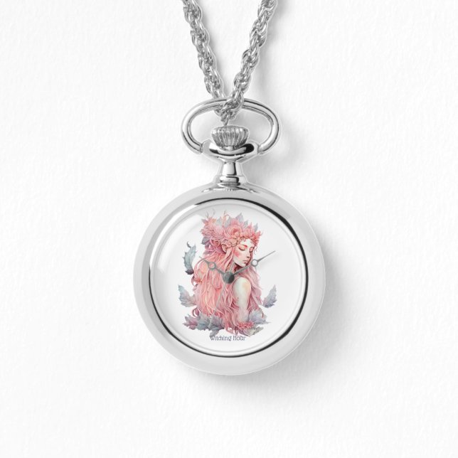 Relógio Create Your Own Lunar Love Magic Goddess (Frente)