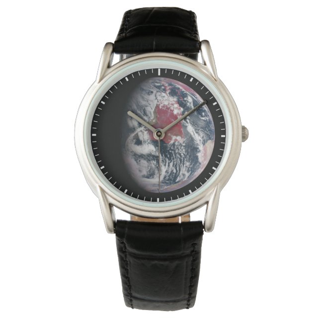 Relógio Crescimento De Plantas No Planeta Terra. (Frente)