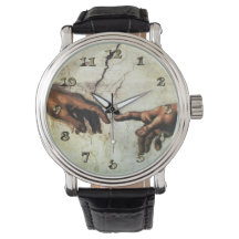 Criação de Adão - Mãos Michelangelo 1475 - 1564