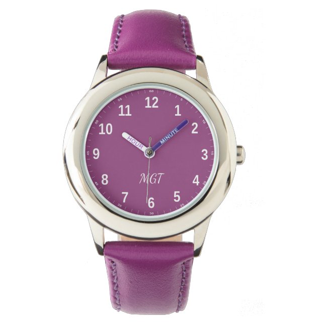 Relógio Crianças eWatch Purple (Frente)