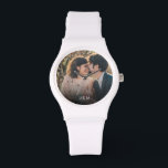 Relógio Crie seu próprio monograma fotográfico<br><div class="desc">Crie a sua foto monogramada Watch. Você pode adicionar seus próprios monogramas e fotos para personalizar.</div>
