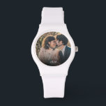 Relógio Crie seu próprio monograma fotográfico<br><div class="desc">Crie a sua foto monogramada Watch. Você pode adicionar seus próprios monogramas e fotos para personalizar.</div>