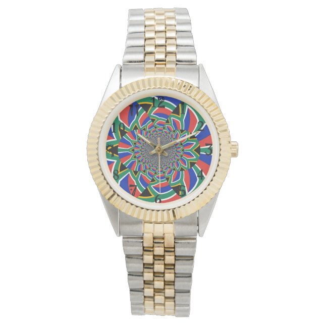 Relógio Crie sua beleza na África do Sul (Frente)