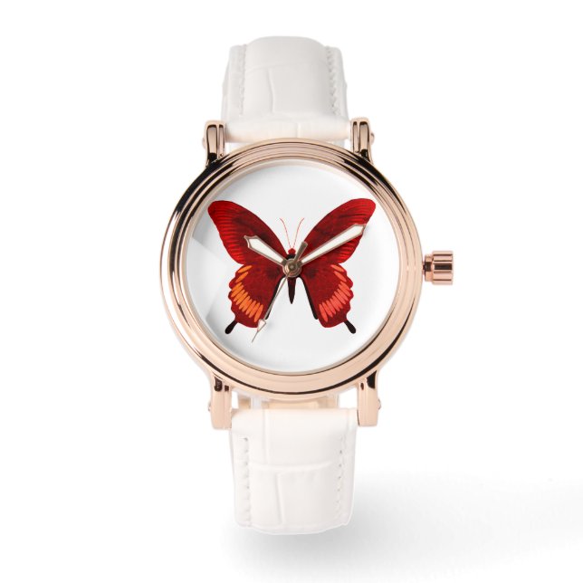 Relógio Crimson Butterfly eWatch (Frente)