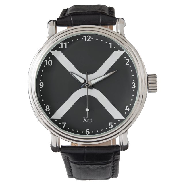 Relógio criptomoeda XRP (Frente)