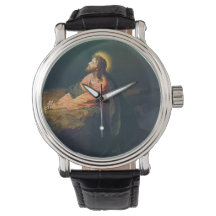 Cristo no Jardim do Getsêmani Pintura Cristã