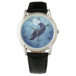 Relógio Crow Watch em azul