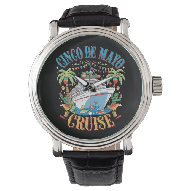 Relógio Cruzeiro do Cinco De Mayo México Navio Mexicano Fe (Frente)