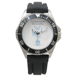 Relógio Crystal Butterfly Watch – Gemstone Beauty on Your