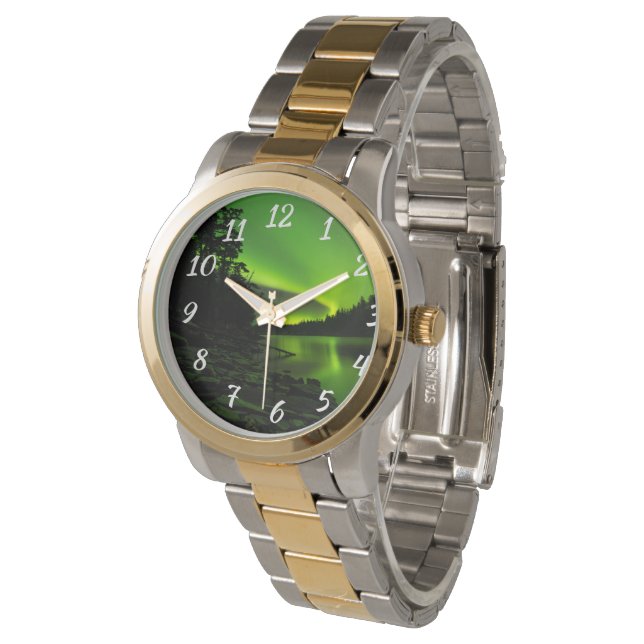 Relógio Curva Aurora (Angular)