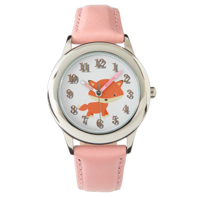 Relógio Custom Kids Fox Watch 1079 Por Zazz_it (Frente)