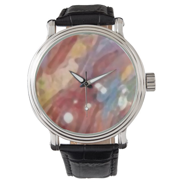 Relógio Custom reloj pink (Frente)