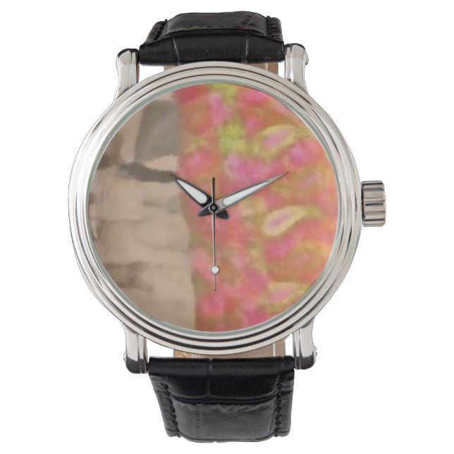 Relógio Custom reloj pink (Frente)