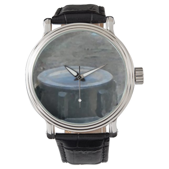 Relógio Custom retro barril (Frente)