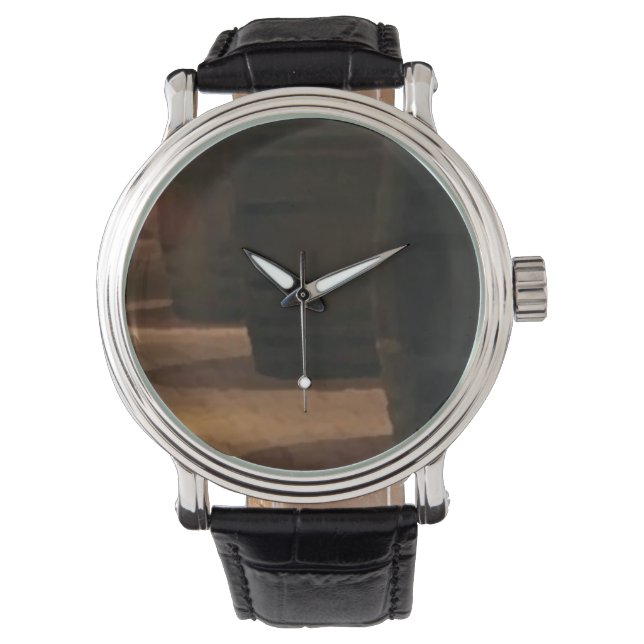 Relógio custom retro wine (Frente)