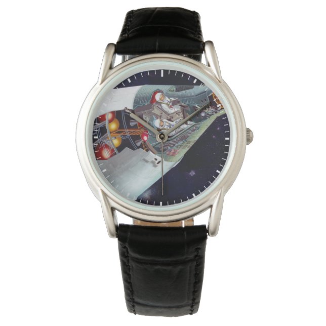 Relógio Cutaway, Uma Nave Espacial Gemini De Duas Pessoas  (Frente)