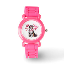 Relógio Cute American Shepherd Kids Watch