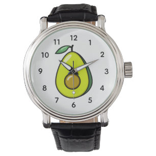 Relógio Cute Avocado