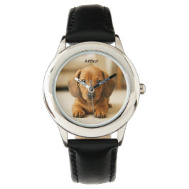 Relógio Cute Dachshund Kid's Pedrsonalised Watch