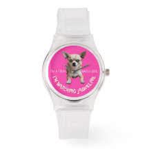 Cute Engraçado Personalizado Chihuahua Assista Cac
