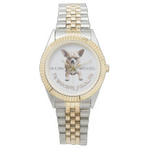 Cute Engraçado Personalizado Chihuahua Assista Cac