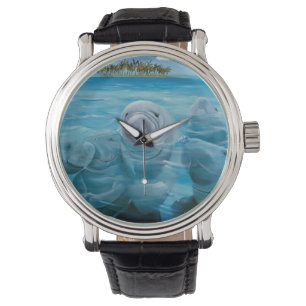 Relógio Cute Manatee Wrist Watch