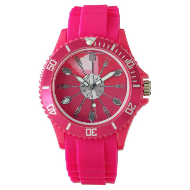 Relógio Cutlery O'clock 2. (Frente)