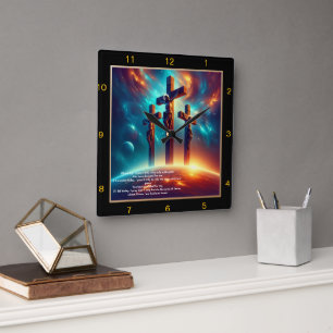 Relógio da Paz: Presente Personalizado de Fé