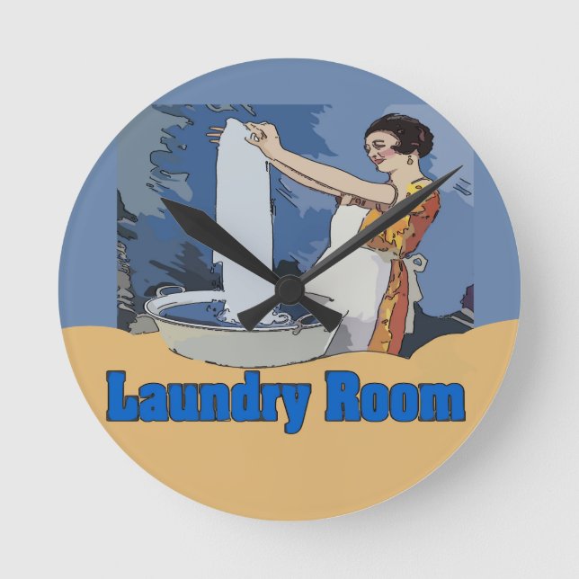 Relógio da sala de lavanderia (Frente)