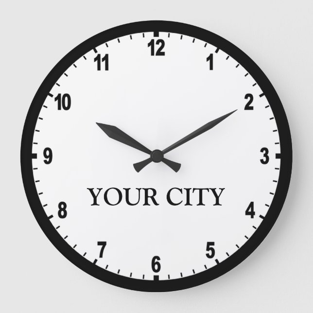 Relógio da sala de notícias (Frente)