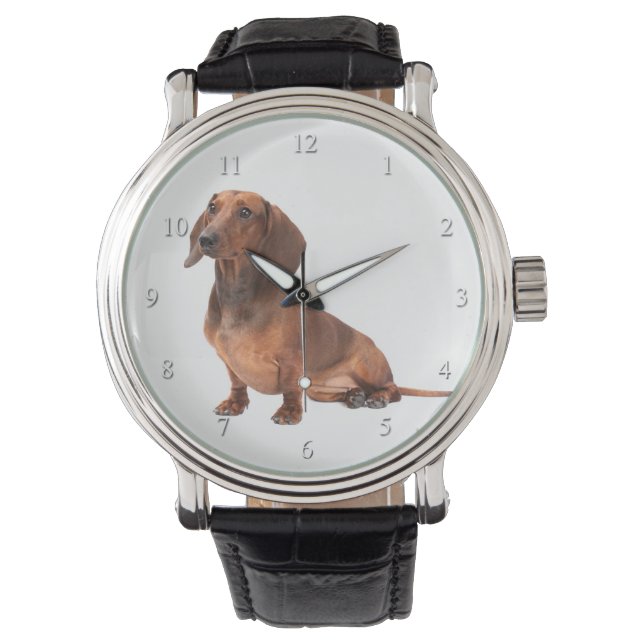 Relógio Dachshund Watch (Frente)
