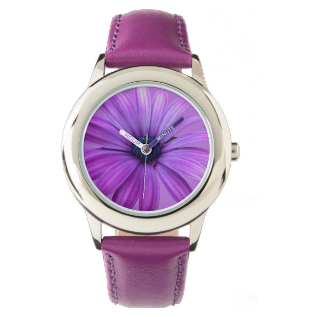 Relógio Daisy Watch Classic Gerbera Daisy Wrist Watch (Frente)