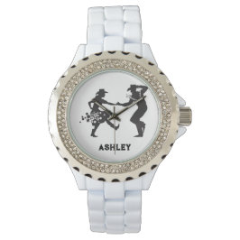 Relógio Dança personalizada e ocidental