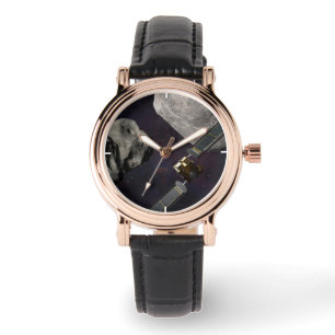 Relógio Dart Spacecraft E Liciacube Antes Do Impacto