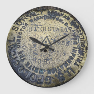 Relógio de 14 centímetros do Monte Bierstadt