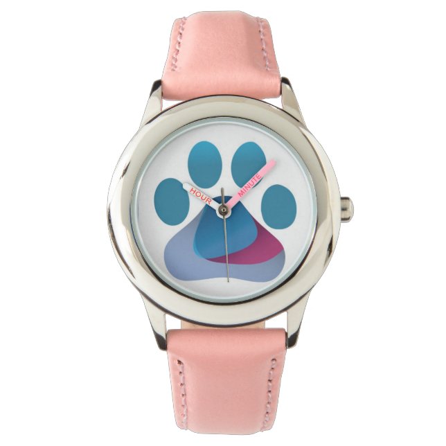 Relógio de aço sem manchas para garotos (Frente)