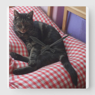 Relógio de acrílico ao quadrado de Dave bonito