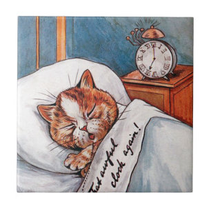 Relógio de alarme ruidoso, Louis Wain