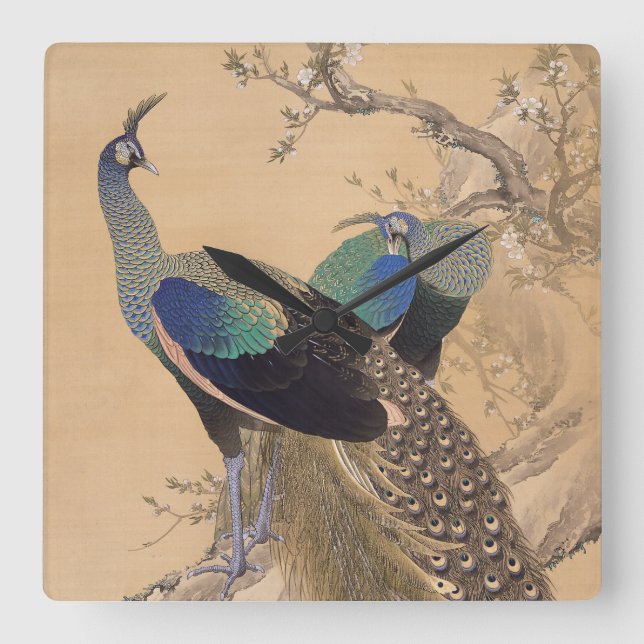 Relógio de Arte Japonês (Frente)