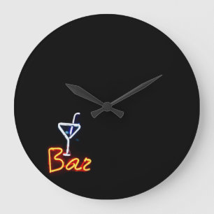 Relógio de Bar da Hora do Cocktail