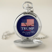 RELÓGIO DE BOLSO DO PRESIDENTE DONALD TRUMP