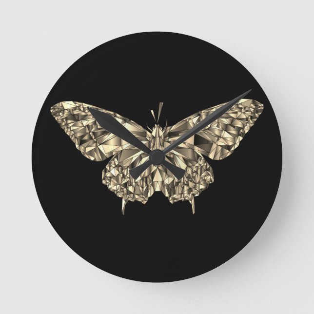 relógio de borboleta na moda (Frente)