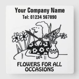 Relógio de cartografia do Compro Florist ou Flor