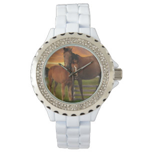 relógio de cavalo e de pônei